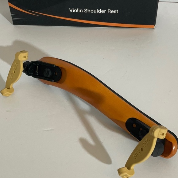 Violin shoulder rest male wood adjustable size 4/4 - Picture 3 of 4
